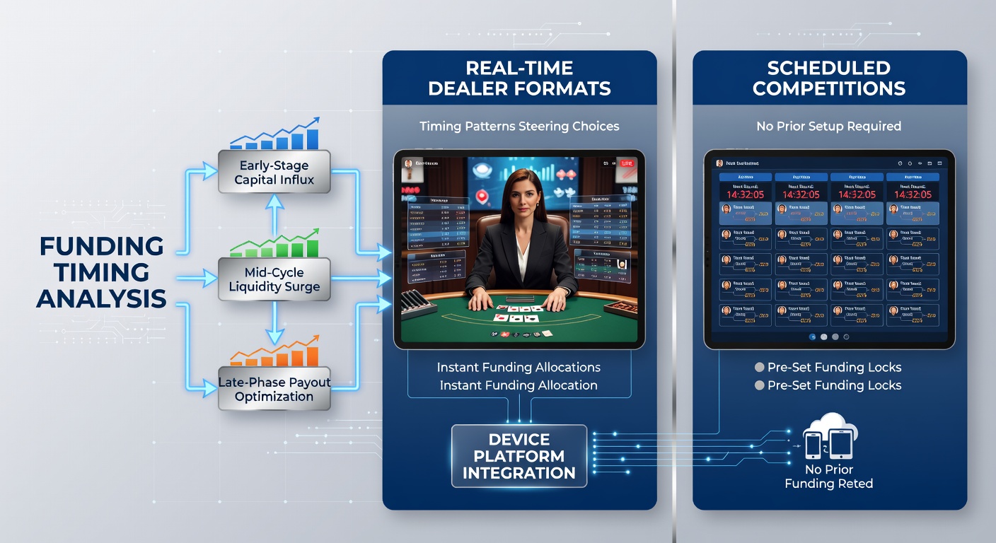 Mobile poker interface showing instant funding options for live dealer tables and tournament schedules